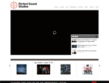 Tablet Screenshot of perfectsoundstudios.com